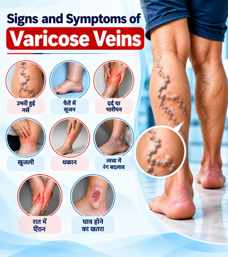 Signs and Symptoms of Varicose Veins