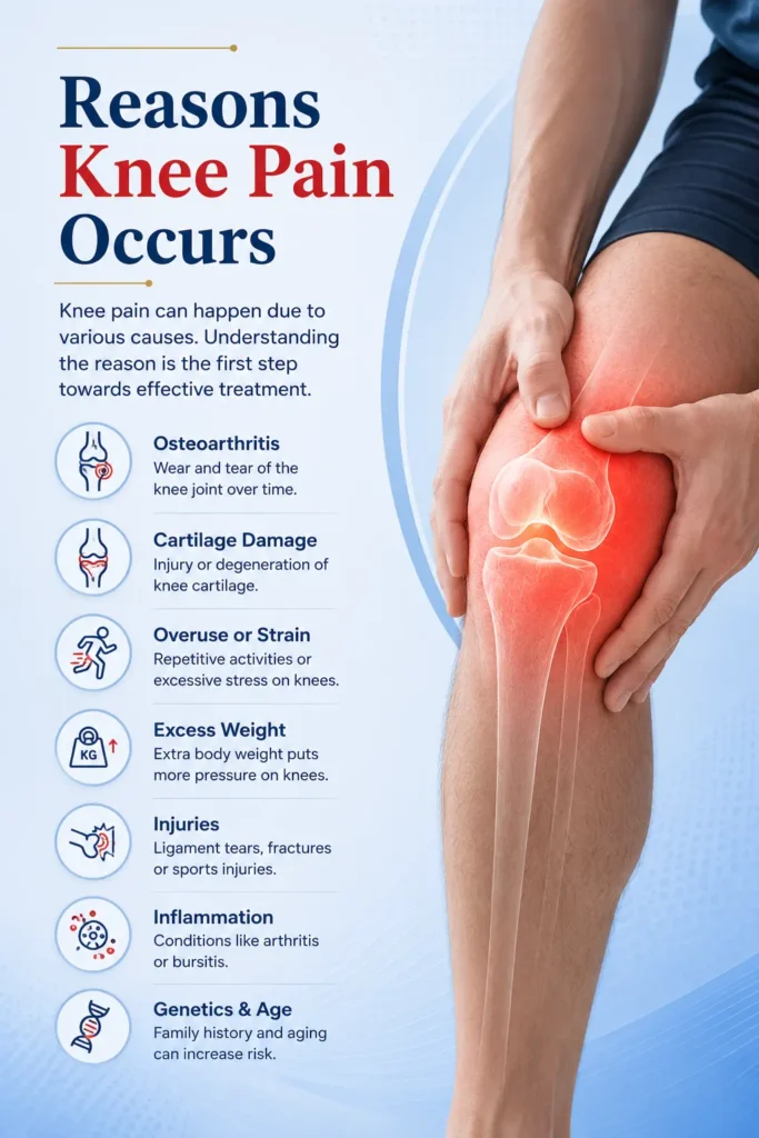 Reasons Knee Pain Occurs