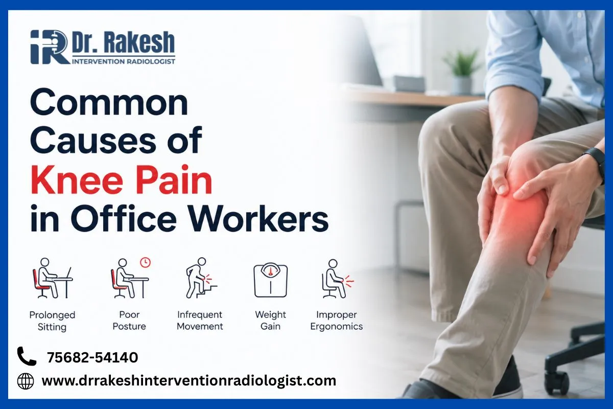 Knee Pain in Office Workers Causes Prevention Treatment Options.