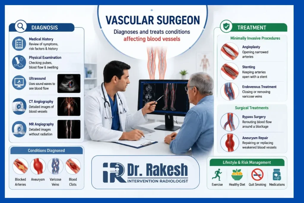 How a Vascular Surgery Doctor Diagnoses and Treats Blood Vessel Disorders