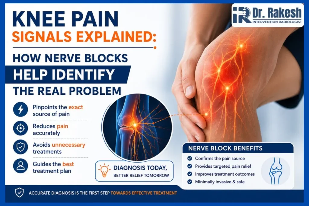 Knee Pain Signals Explained How Nerve Blocks Help Identify the Real Problem