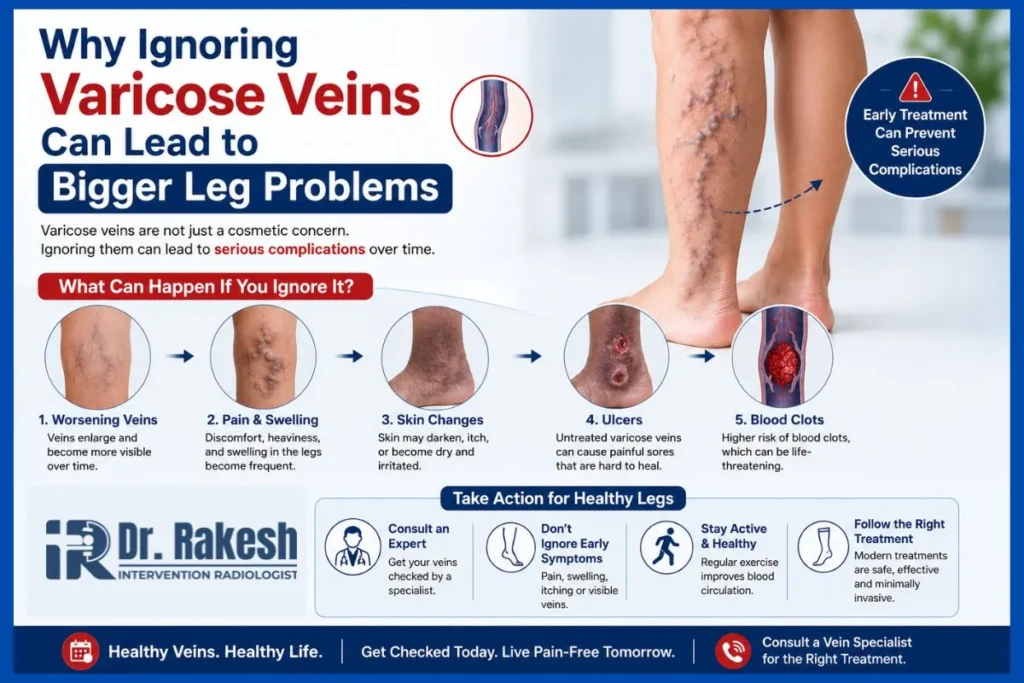 Why Ignoring Varicose Veins Can Lead to Bigger Leg Problems