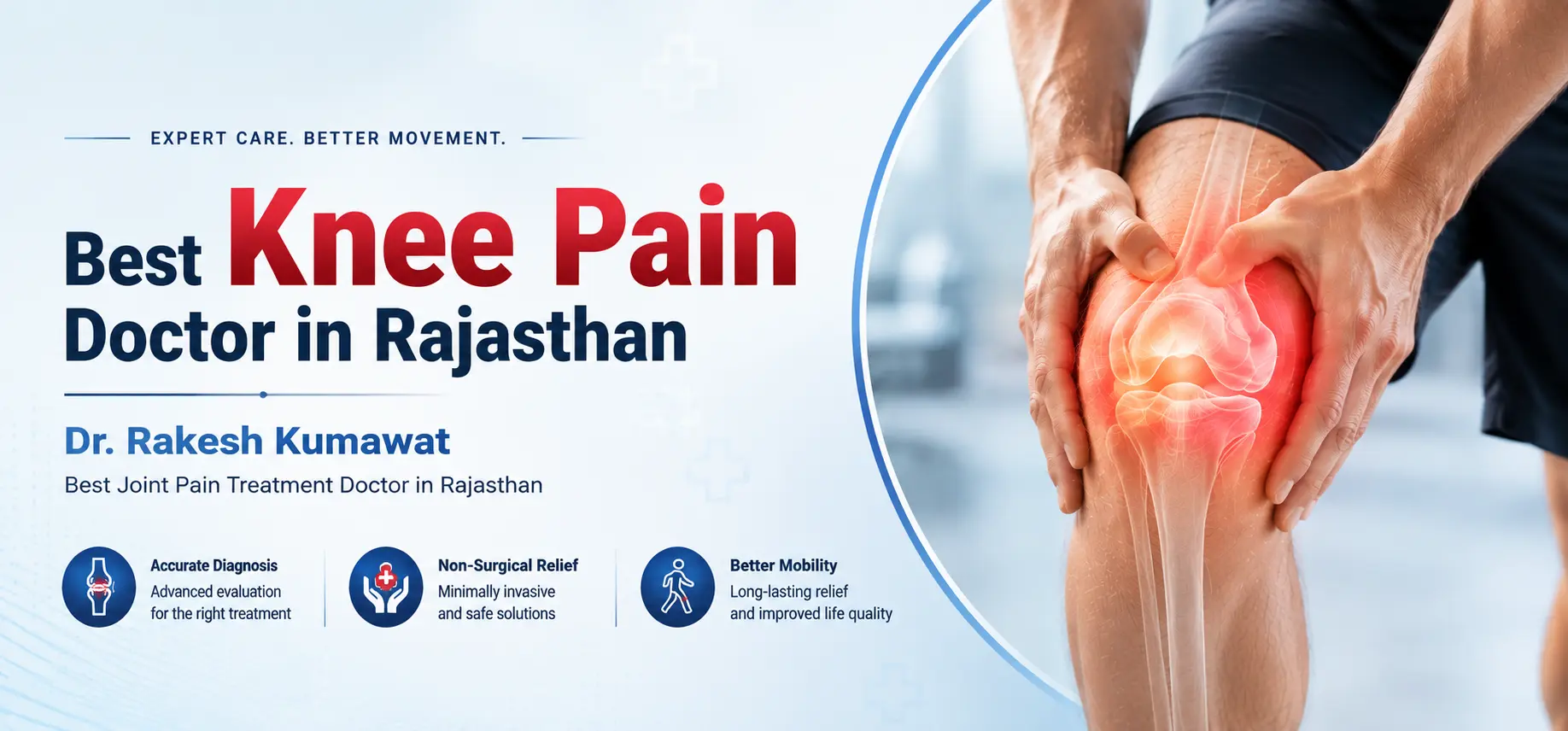 Knee Pain Doctor in Rajasthan - Dr. Rakesh Kumar Kumawat