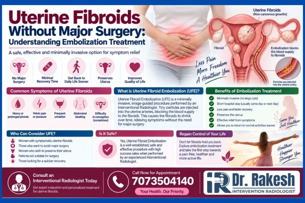 Uterine Fibroids Without Major Surgery Understanding Embolization Treatment