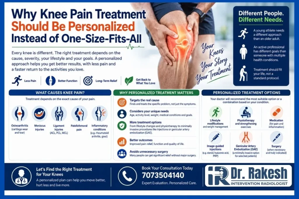 Why Knee Pain Treatment Should Be Personalized Instead of One-Size-Fits-All